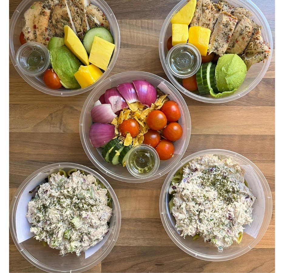 Pasta Salad Snack Plan - Gym Eat Repeat